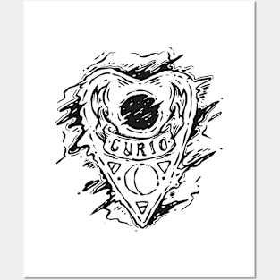 Curio planchette. Posters and Art